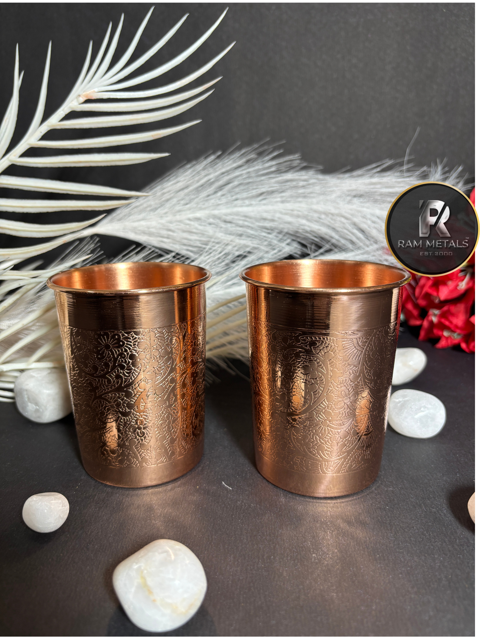 Premium Antique Copper Drinking Glass Manufacturer Supplier Wholesaler Exporter Retailer in India